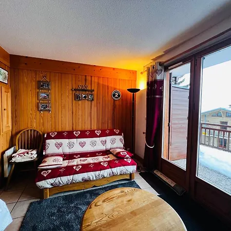 Apartment Les Saisies: Appt 2p+c, Terrasse, Tv, Lave-vaisselle - 5 Pers - Fr-1-293-399 *